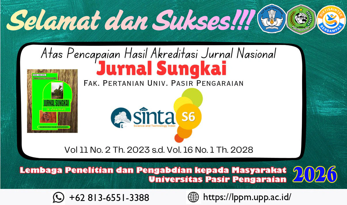 Selamat.. Jurnal Sungkai Universitas Pasir Pengaraian Raih Akreditasi Nasional SINTA 6